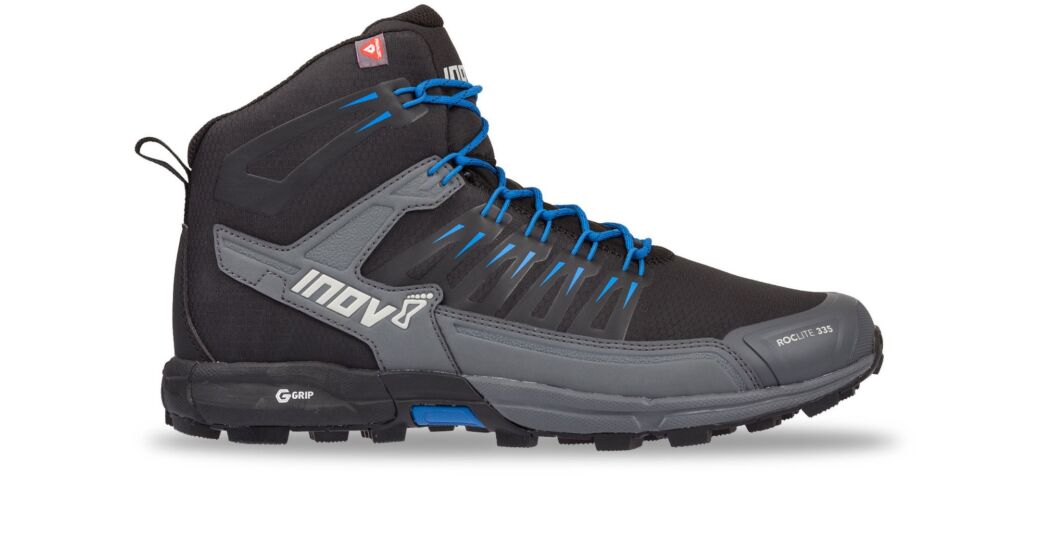 Buty Trekkingowe Inov-8 Roclite G 335 Męskie Czarne/Niebieskie PFG-082673